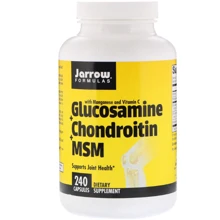 Jarrow Formulas Glucosamine + Chondroitin + MSM Combination 240 Caps (JRW-19022): Форма выпуска Капсулы