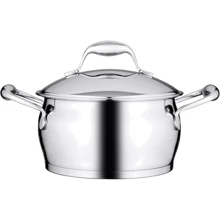 Кастрюля BergHoff Essentials с крышкой 18 см, 2.5 л (1100172): Тип Традиционная