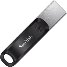 USB-флешка SanDisk 256GB iXpand Go USB 3.0/Lightning (SDIX60N-256G-GN6NE): Стандарт USB USB 3.0 / Lightning