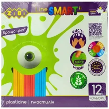 Пластилин ZiBi 12цв. 240г. SMART Line : Производитель Гамма