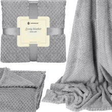 Плед Springos Extra Soft 200x220 см серый (HA7099): Производитель Springos