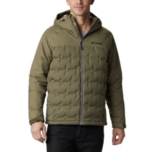 Пуховик Columbia Grand Trek™ Down Jacket 1864526-397 52 зимовий зелений з капюшоном: Вид Пуховики