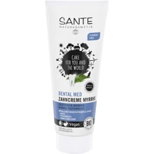 Sante Dental Care Myrhe БИО-Паста зубная травяная мирра без фтора 75 ml: Назначение Очищение