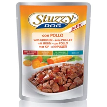 Корм для собак Stuzzy Dog Chicken Jelly курица в желе, пауч, 100г: Тип Консервы