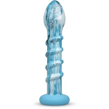 Анальный фаллоимитатор Gildo - Ocean Wave Glass Dildo: Назначение Анальные