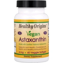 Healthy Origins Astaxanthin 4 mg (Zanthin®) 60 Vgels (HOG-84931): Тип астаксантин