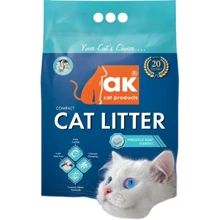 Наполнитель Akcat Compact cat litter бентонитовый марсельское мыло 5кг 5.9л (AKMN013): Вид Глиняный