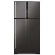 Холодильник Hitachi R-V720PUC1KBBK: Тип холодильник двокамерний