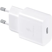 Зарядное устройство Samsung USB-C Wall Charger 15W White (EP-T1510NWEGRU): Особенности Быстрая зарядка, USB-C