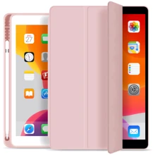 Аксессуар для iPad BeCover Tri Fold Soft TPU with Pencil mount Pink for iPad 10.2 2019-2021/iPad Air 2019/Pro 10.5 (706745): Цвет розовый