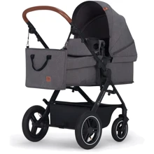 Універсальний візочок 3 в 1 Kinderkraft B-Tour Ash Gray (KSBTOU00DGR3000): Тип коляски Универсальная коляска (3-в-1)