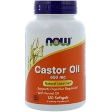 NOW Foods Castor Oil 650 mg 120 caps: Тип Пищеварительные ферменты