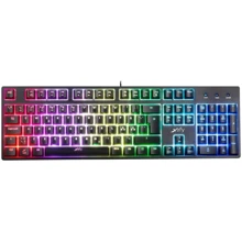 Клавиатура Xtrfy K3 Semi Mech RGB UA Black (XG-K3-RGB-UKR): Подключение проводное