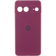 Чехол для телефонов Lakshmi Premium Silicone Case with Logo Full Camera Plum for Google Pixel 8: Совместимость Google Pixel 7a