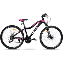 Велосипед VNC 2023' 27.5" MontRider A5 FMN V1A5W-2741-BP 41см (1032) black (shiny)/pink (shiny): Материал рамы Алюминий
