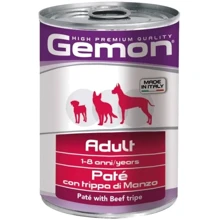 Влажный корм Gemon Dog Wet Adult для собак с говяжьим рубцом 0.4 кг (70387804): Тип Влажный корм