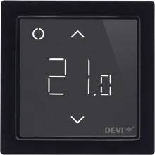 Терморегулятор DEVI Devireg Smart Black (140F1143): Тип Електронний
