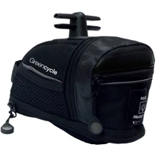 Велосумка Сумка подседельная Green Cycle Saddle bag M black: Производитель Green Cycle
