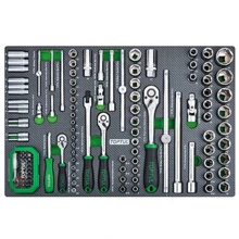 Набор инструмента 1/4", 3/8", 1/2" 126ед TOPTUL GEDC611: Назначение набора автомобильный