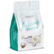 Гейнер OstroVit Delicious Gainer 4500 g / 45 servings / white chocolate - coconut: Пол Унисекс