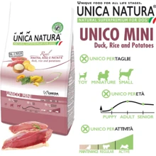 Сухой корм Gheda Unica Natura Unico Mini - Duck, rice and potatoes для собак 7.5 кг (8001541004580): Тип Сухой корм
