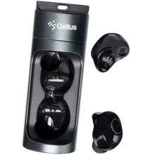 Навушники Gelius Pro SmartFree GP-HBT015 Black: Тип конструкції вакуумні