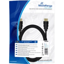 Кабель и переходник MediaRange HDMI to HDMI 2m Black (MRCS210): Тип кабель