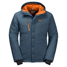 Куртка Jack Wolfskin Troposphere Jacket 1111711-1249 46 синяя зимняя с капюшоном: Вид Куртки