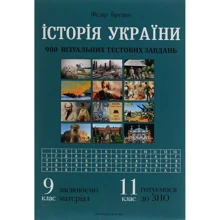 Федір Брецко: Історія України. 900 візуальних тестових завдань. 9 клас: Виробник Мандрівець