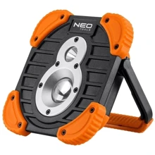 Прожектор Neo Tools аккумуляторный 2600мАч 750+250лм 10+3Вт 3 функции освещения IP44: Производитель NEO Tools