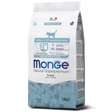Сухой корм для котов Monge Cat Monoprotein Kitten с форелью 1.5 кг (70005500): Тип Сухой корм