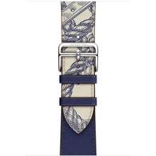 Аксессуар для Watch Apple Hermès Single Tour Band Encre/Béton (MX2X2) for Apple Watch 42/44mm: Производитель Apple