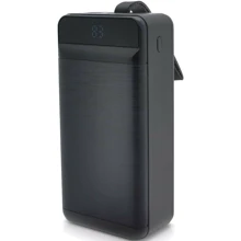 Зовнішній акумулятор XO Power Bank 60000mAh PR159 Fast Charging with Light 22.5W Black: Ємність батареї, мАг 60000