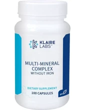 Klaire Labs Multi Mineral Complex Мультиминералы без железа 100 капсул: Тип Мультиминералы