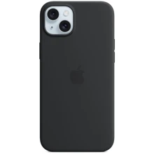 Чехол для iPhone Apple for iPhone 15 Plus Silicone Case with MagSafe Black (MT103) : Цвет черный