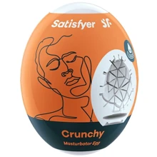 Самосмазывающийся мастурбатор-яйцо Satisfyer Egg Crunchy (одноразовый, не требует смазки): Для кого Для мужчин