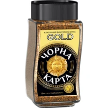 Кофе растворимый Чорна Карта Gold 95 г (8718868866172): Вид напитка кофе растворимый
