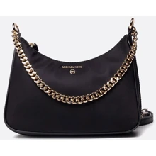 Женская сумка хобо Michael Kors JET SET CHARM MD CONV POUCHETTE XBODY черная (32F1GT9C8C001): Пол Женский