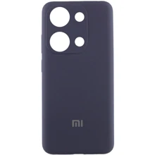 Чехол для телефонов Lakshmi Premium Silicone Case with Logo Full Camera Dark Gray for Xiaomi Redmi Note 13 4G: Совместимость Xiaomi Redmi Note 13 4G