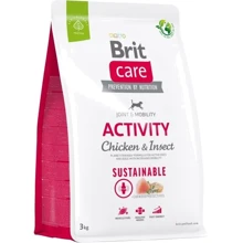 Сухой корм Brit Care Dog Sustainable Activity для активных собак 3кг (8595602559237): Тип Сухой корм