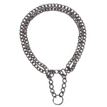 Ошейник Trixie для собак двухрядный 40 см x 2 мм хром (4011905022420): Производитель Trixie