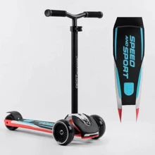 Самокат Best Scooter Maxi сине-красный (HW-00308): Количество колес 3