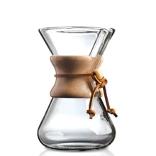 Заварник для кофе Chemex на 6 чашек CM-6A: Цвет прозрачный