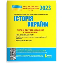 НМТ 2023: Історія України. Типові тестові завдання: Производитель Літера
