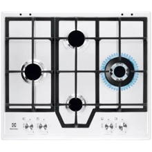 Варочная поверхность газовая Electrolux GME363LW: Расположение панели спереди