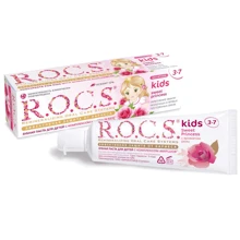 Зубная паста R.O.C.S. Kids Sweet Princess с ароматом розы (без фтора) 45 гр (4607034473037): Назначение Для молочных зубов, Очищение