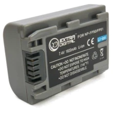 Extradigital для Sony NP - FP50, Li - ion, 1600 mAh (BDS2667): Сумісність Sony NP - FP50