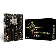 Biostar TB360-BTC PRO 2.0: Оперативная память 2xDDR4 1866/ 2133/ 2400/ 2666