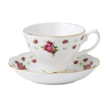 Набір чашка з блюдцем для еспресо Royal Albert New Country Roses White (2 пр) (NCRWTW26136): undefined undefined