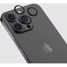 Защитное стекло для iPhone SwitchEasy LenzGuard Sapphire Lens Protector Black (MPH51P029BK23) for iPhone 15 Pro / iPhone 15 Pro Max: Тип защиты экрана на камеру